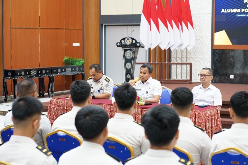 Pelaksanaan Penghadapan dan Pengarahan CPNS Alumni POLTEKIM Angkatan XXIV